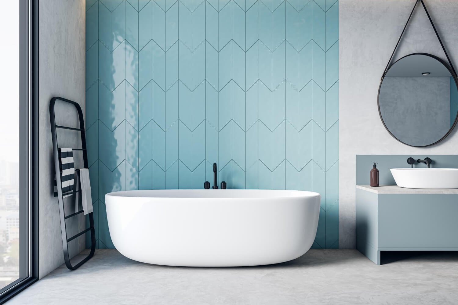 הלבשת אמבטיה מודרנית